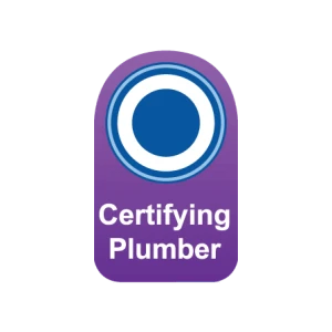 Certifying plumber